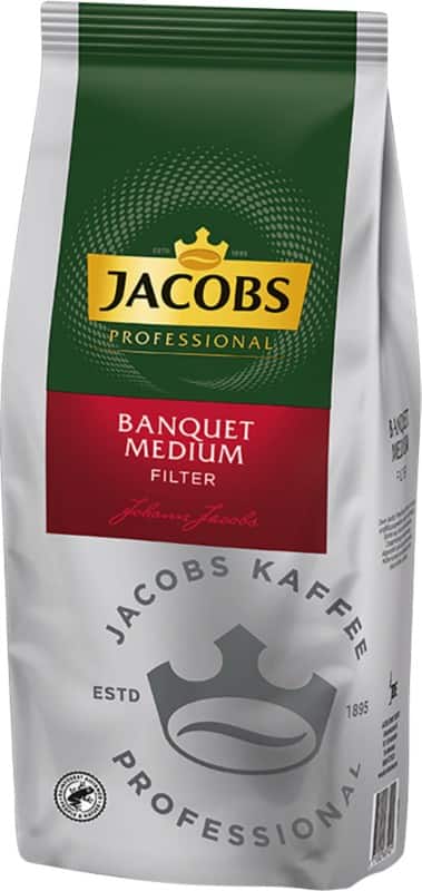 Jacobs Banquet Medium Gemahlener Kaffee Gemahlen 3/5 Medium 1 kg