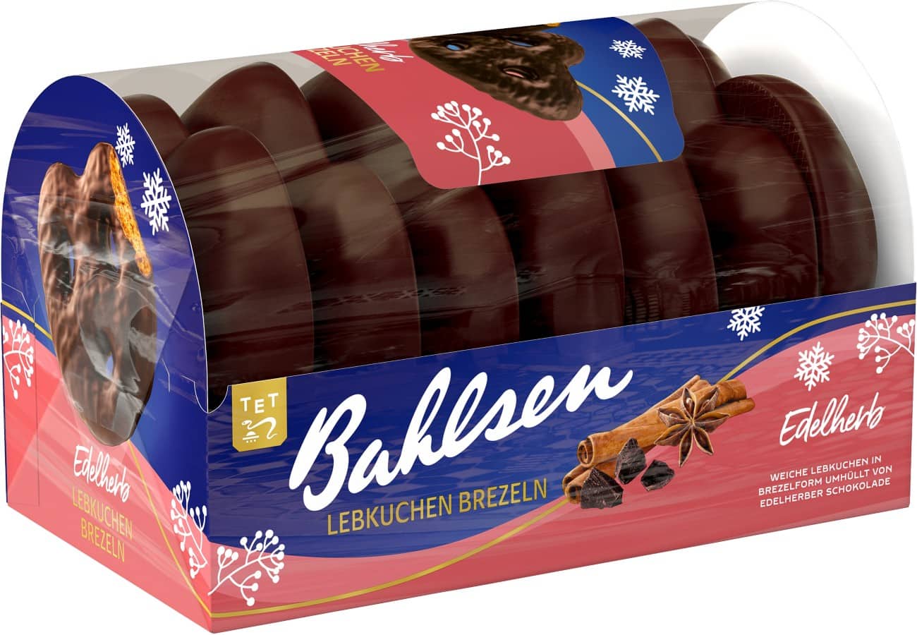 Bahlsen Brezeln Zartbitterschokolade Lebkuchen 7 Stück