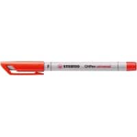 STABILO OHPen universal Folienstift Fein Filzspitze 0.7 mm Rot