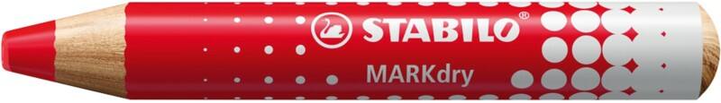 STABILO MARKdry Whiteboard-Marker Rot Extra Breit Bleistift