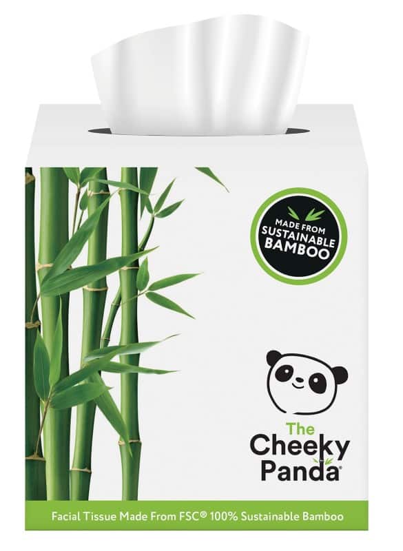 The Cheeky Panda Taschentücher 3-lagig CUBFTX12 56 Stück