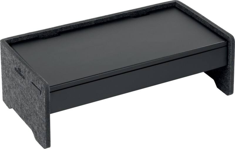 DURABLE EFFECT 508158 Monitorständer Höhenverstellbar 496 x 260 x 162 mm Charcoal