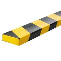 DURABLE Oberflächenschutzprofil selbstklebend PU (Polyurethan) 6 x 2 cm 5 Stück