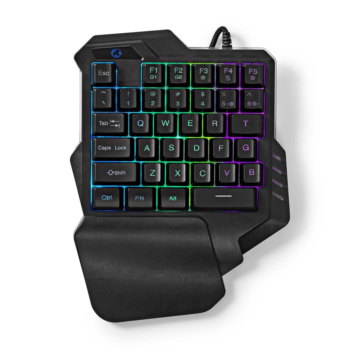 Nedis Gaming-Tastatur Kabelgebunden Schwarz GKBDS110BK