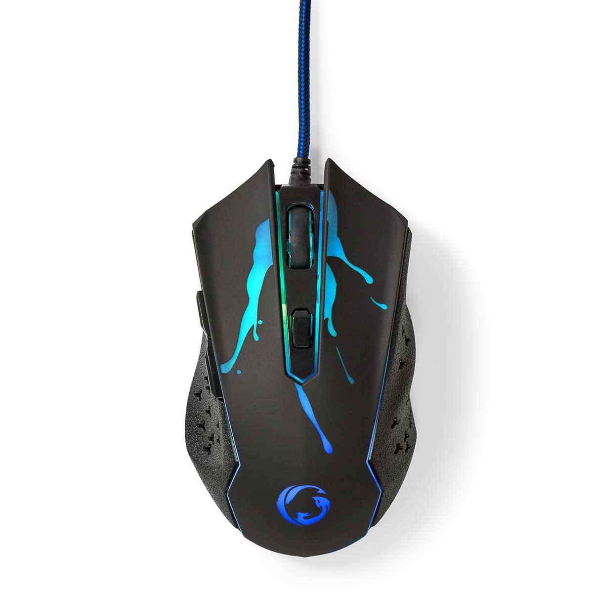 Nedis Gaming-Maus GMWD210BK Verkabelt Schwarz