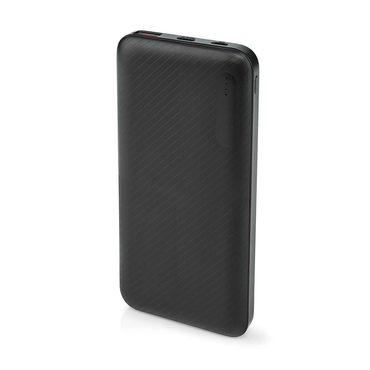 Nedis Powerbank UPBKPD10000BK 10000 mAh Schwarz