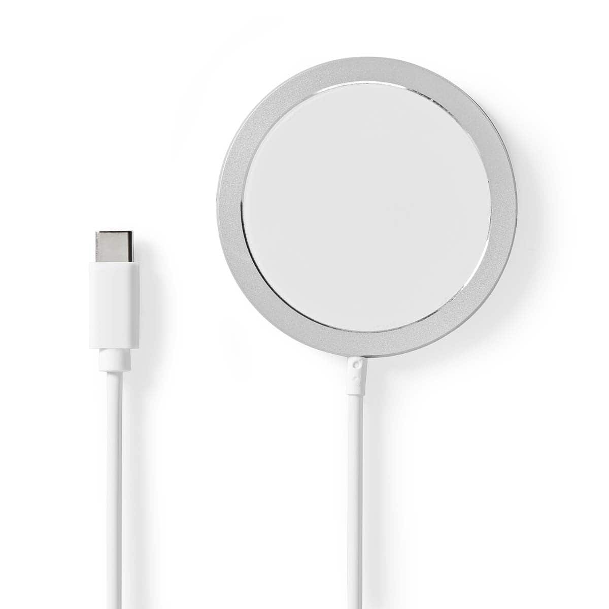 Nedis Ladegerät Smartphone Kabellos Silber