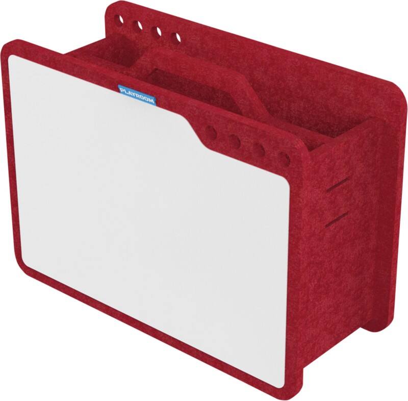 PLAYROOM Whiteboard-Zubehörhalter PET (Polyethylenterephthalat) Rot