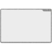 PLAYROOM Whiteboard PET (Polyethylenterephthalat) Grau