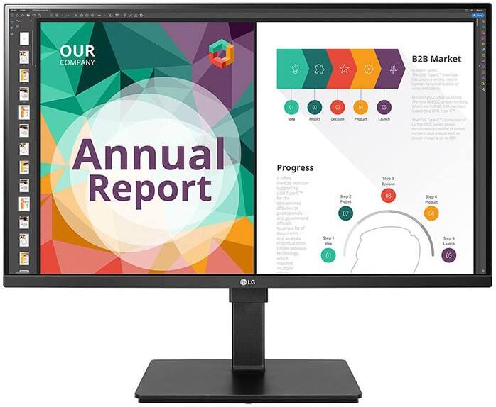 LG 80 cm (31,5") LED Monitor 32BN67UP-B.AEU Schwarz