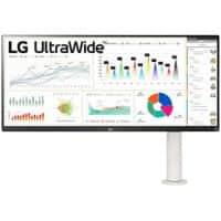 LG 86,4 cm (34") LCD Monitor 34WQ68X-W.AEU Weiß
