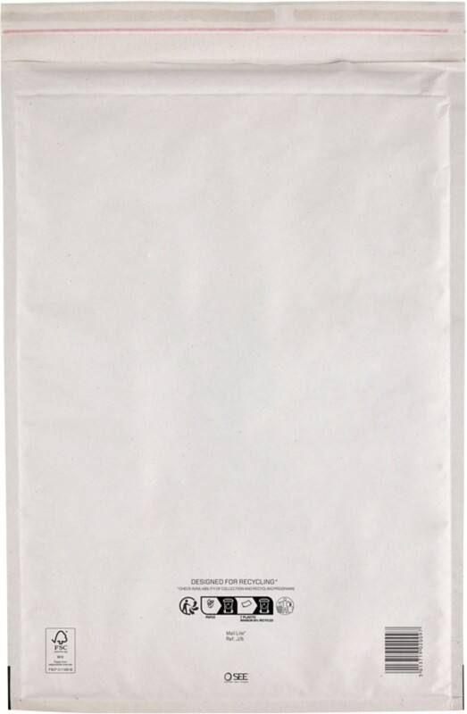 Mail Lite Luftpolster-Versandtaschen J/6 Gold Ohne Fenster Abziehstreifen 100 Stück