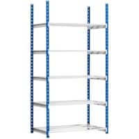 Paperflow Anbauregal 5 Stahl 1.000 x 680 x 2.000 mm Blau
