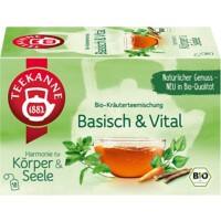 TEEKANNE Basic And Vital Bio Tee Beutel 18 Stück