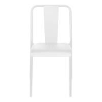 meet Stuhl 470 x 550 x 810 mm Weiß 2 Stück 