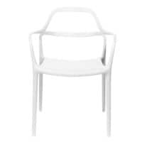 meet Stuhl 575 x 535 x 770 mm Weiß 2 Stück 