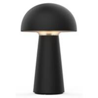 meet powered by PAPERFLOW Visby Schreibtischlampe LED Schwarz Steckdose 135 x 135 x 225 mm