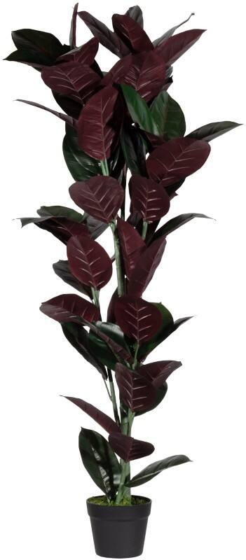 meet Künstliche Pflanze Ficus Elastica 120 cm Grün