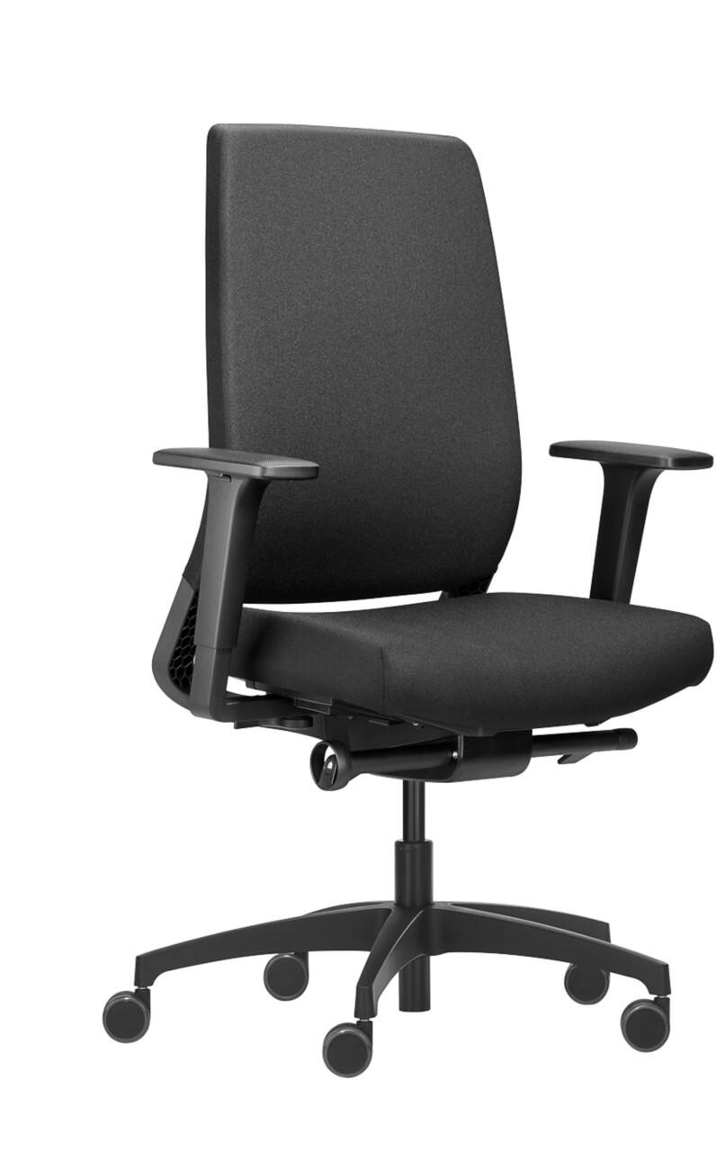 Dauphin Homeoffice-Stuhl Synchro Tilt Stoff 4D Armlehne 120 kg 720 x 720 x 1,160 mm