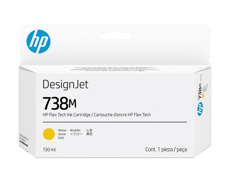 HP NO738 Original Tintenpatrone A24VPA Gelb