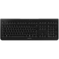 CHERRY Kabellose Tastatur QWERTZ Schwarz KW300