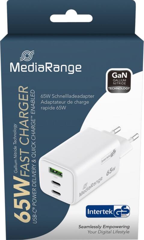 MediaRange Wandladegerät Weiß MRMA116