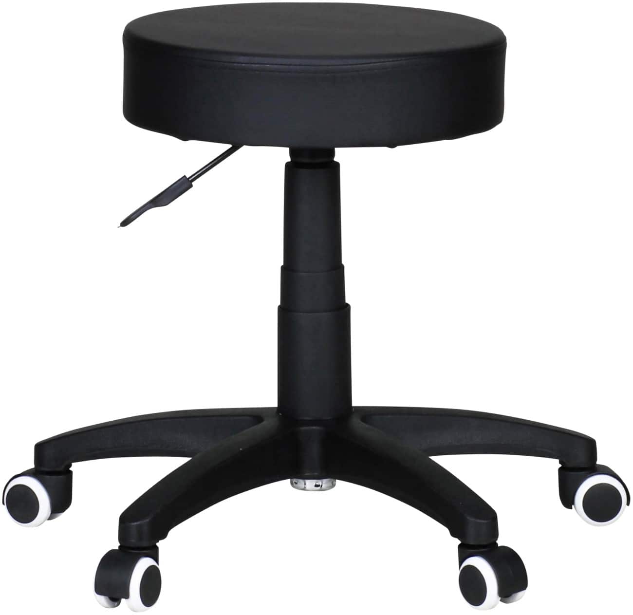 AMSTYLE Hocker Schwarz 500 x 500 x 550 mm