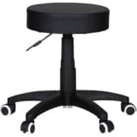 AMSTYLE Hocker Schwarz 500 x 500 x 550 mm