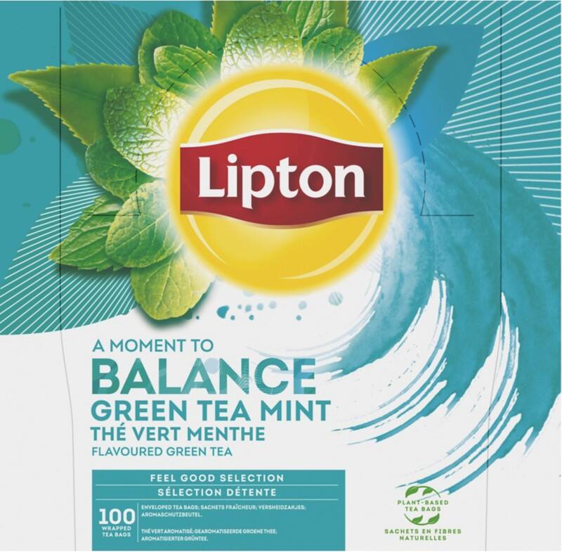Lipton FGS Grüner Tee Minze 100 Stück