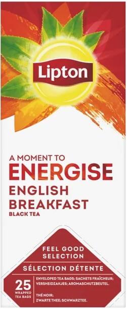 Lipton English Breakfast Schwarzer Tee FGS 25 Stück