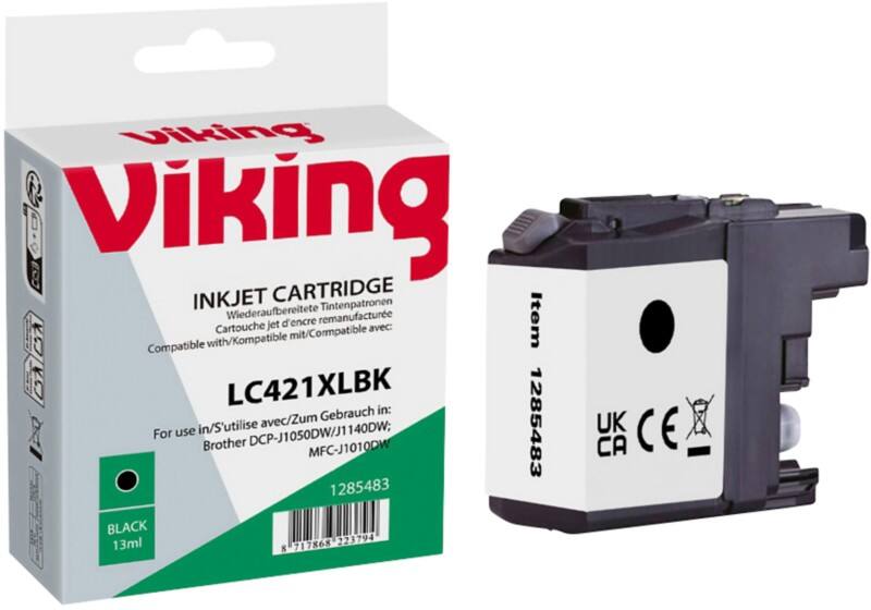 Viking LC-421XLBK Kompatibel Tintenpatrone NB-RLC421XLBK Schwarz