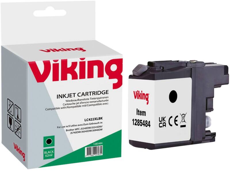 Viking LC-422XLBK Kompatibel Tintenpatrone NB-RLC422XLBK Schwarz