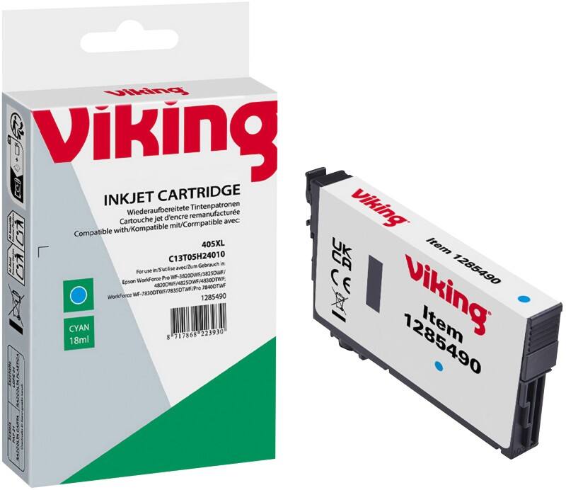 Viking C13T05H24010 Kompatibel Tintenpatrone NE-RT405XLC Cyan