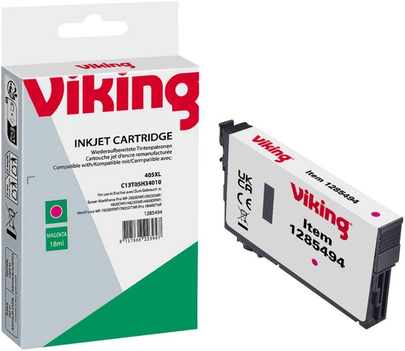 Viking C13T05H34010 Kompatibel Tintenpatrone NE-RT405XLM Magenta