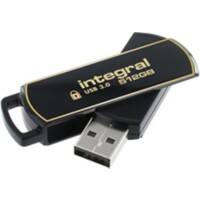 Integral USB-Stick 512 GB USB Type-A Gold, Schwarz