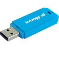 Integral USB-Stick 16 GB USB Type-A Blau, Orange, Gelb 3 Stück