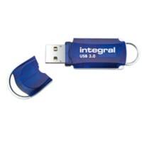 Integral USB-Stick 32 GB USB Type-A Blau, Silber 3 Stück