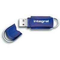 Integral USB-Stick 64 GB USB Type-A Blau, Silber 3 Stück