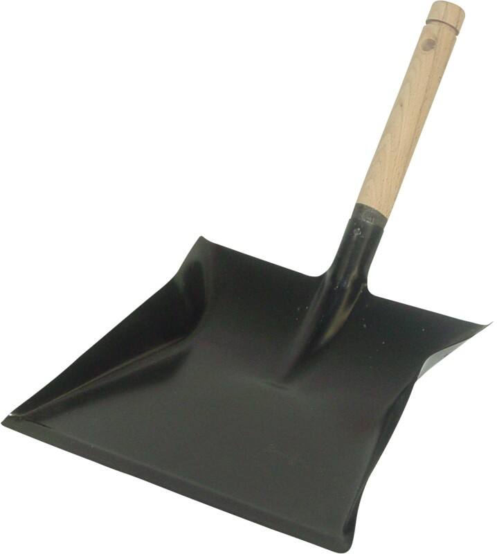 BETRA Kehrschaufel Schwarz 24 (B) x 22 (T) x 40 (H) cm
