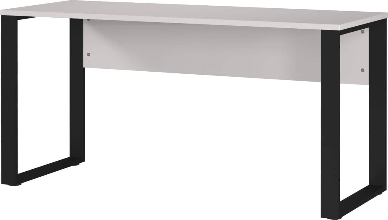 GERMANIA Rovigo Schreibtisch Rechteckig Kaschmir 600 (T) x 740 (H) mm Pappkarton Metall