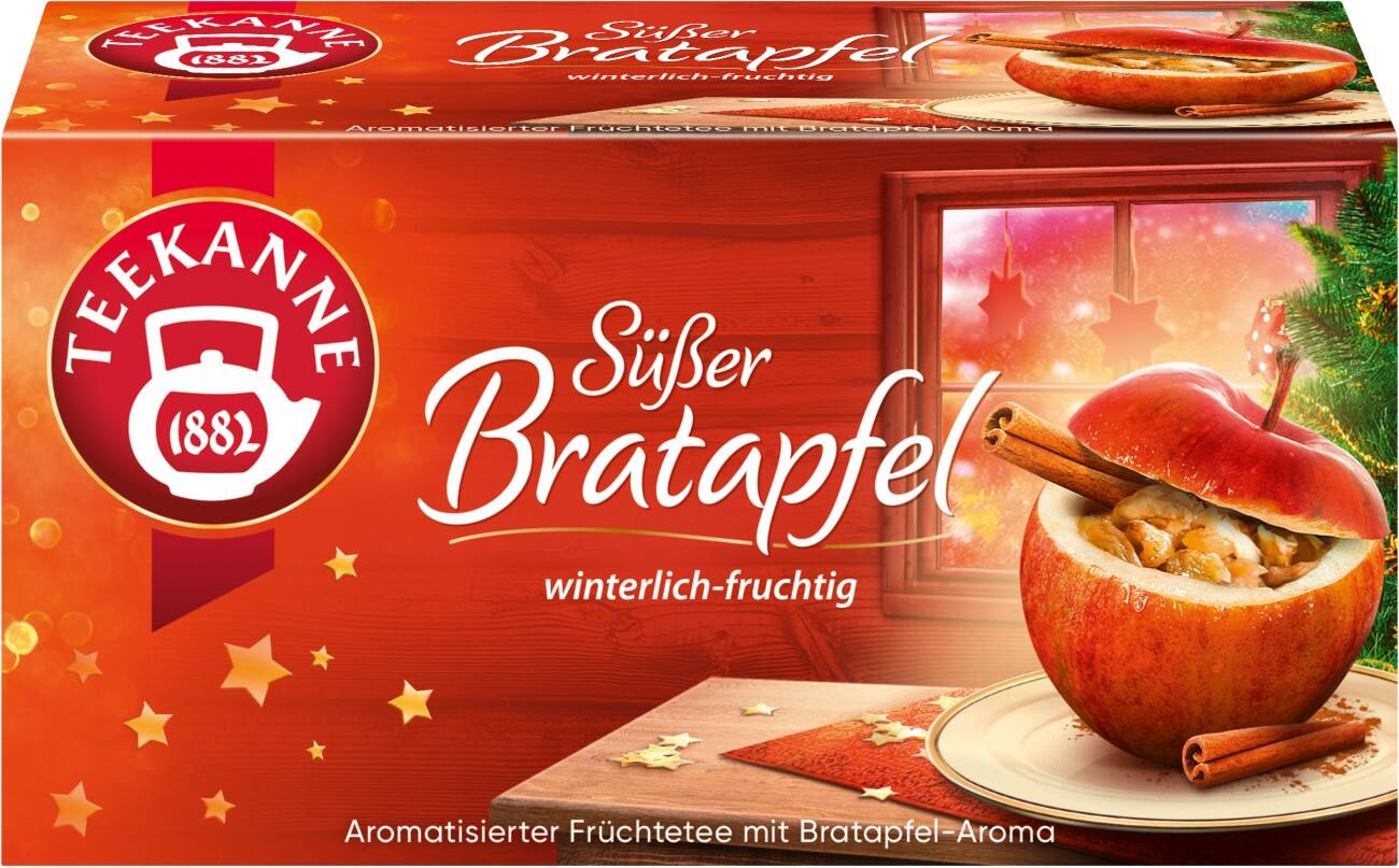 TEEKANNE Tee Beutel Gemischt Packung mit 20 Stück à 1,8 g