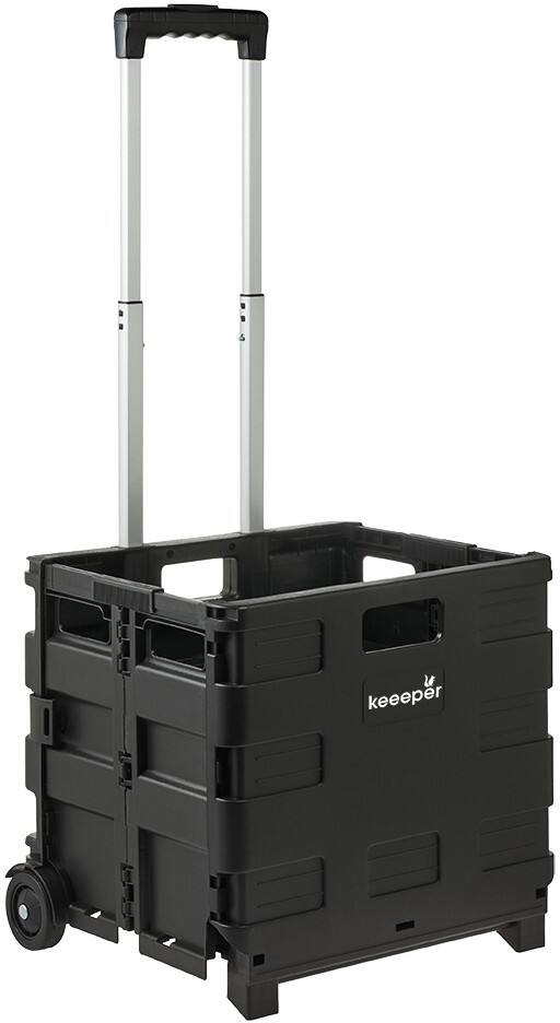 keeeper Trolley Olli Polypropylen 45 L Schwarz 36 x 33 cm