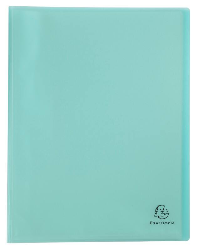Exacompta Chromaline Pastel Präsentationsmappe 40 Taschen A4 Pastellgrün 10 Stück