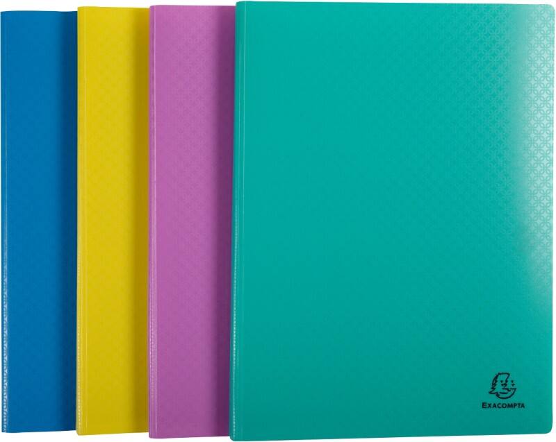 Exacompta Forever Young Präsentationsmappe 20 Taschen A4 Farbig sortiert 20 Stück