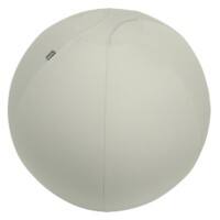 Leitz Ergo Ergonomischer Sitzball 6543 Stoppfunktion Design Tragegriff Waschbar 75 cm Bis zu 150 kg Hellgrau