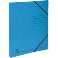 Exacompta Genuine Premium Pressspankarton 15 mm Ringbuch Pressspankarton A4 2-Ring Türkis 542562E 10 Stück