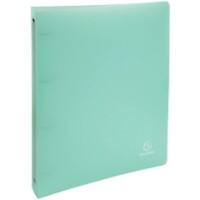 Exacompta Chromaline Pastel 30 mm Ringbuch PP (Polypropylen) A4+ 4-Ring Pastellgrün 51973E 15 Stück