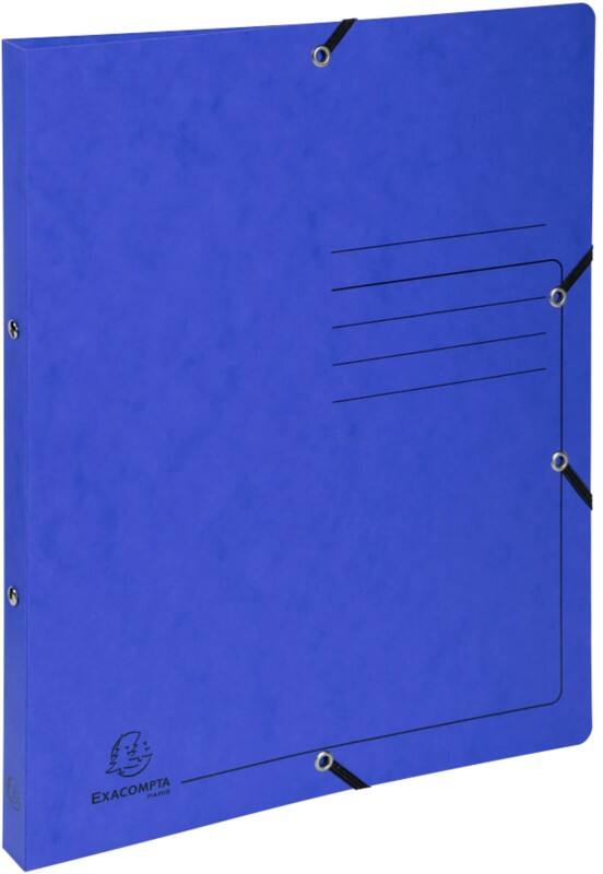 Exacompta Genuine Premium Pressspankarton 15 mm Ringbuch Pressspankarton A4 2-Ring Farbig sortiert 542550E 10 Stück