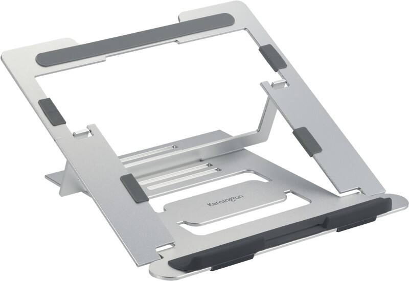 Kensington Easy Riser Aluminium Ergonomischer Tragbarer Laptopständer K50417WW Bis zu 16" Grau