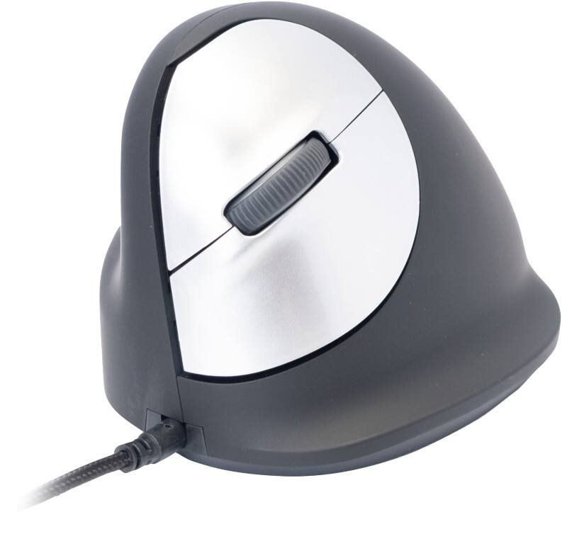 R-Go Tools Ergonomische Maus Verkabelt Schwarz Geeignet Für Linkshänder
